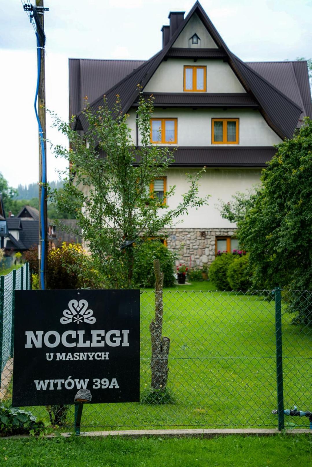 Noclegi U Masnych Witów Kültér fotó